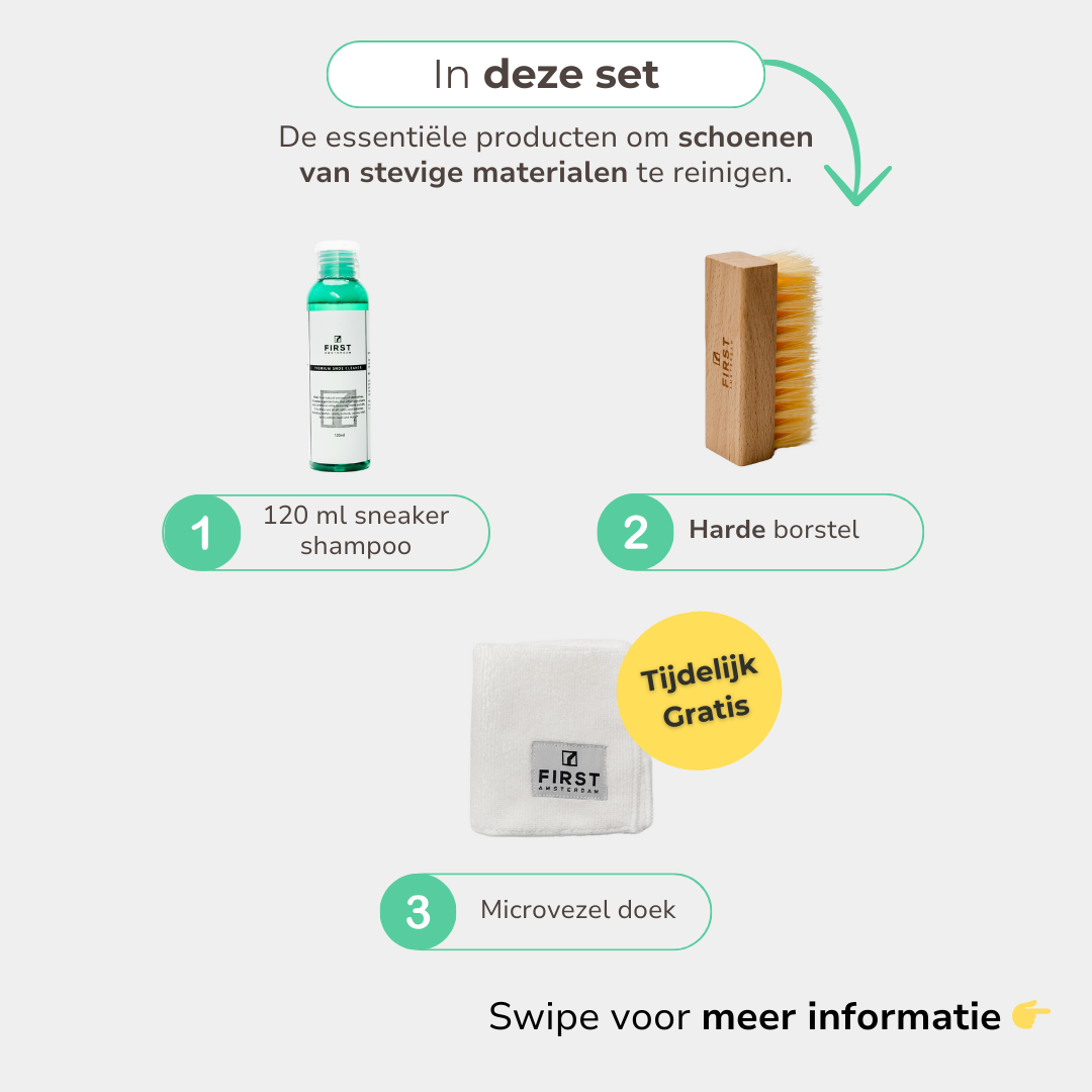 Essential Kit - Premium Sneaker-Reinigungsset (+Mikrofasertuch)