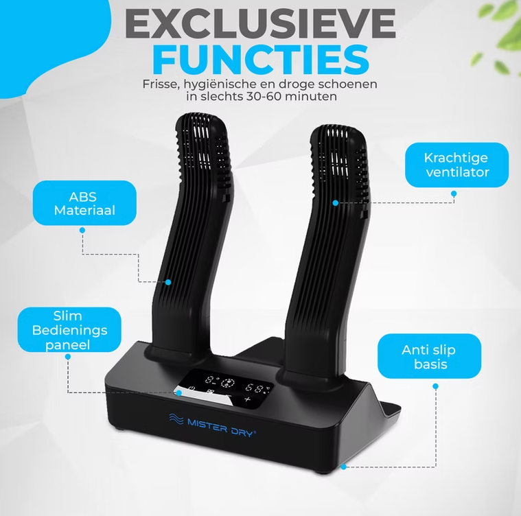 Mister Dry Pro® Shoe Dryer