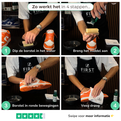 Essential Kit - Premium Sneaker Cleaning Set (+microfiber cloth)